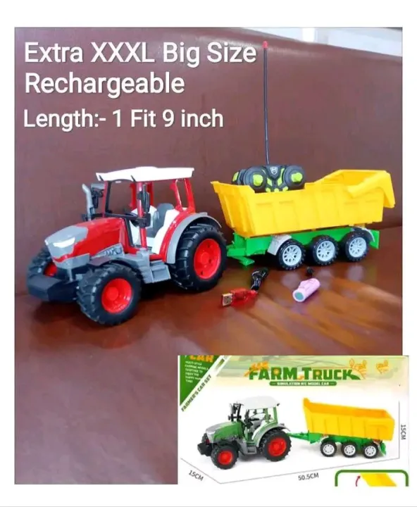 Tractor%20Remote%20Control%20Rechargeable%20Toy%20In%20Extra%20Big%20Large%20XXXL%20Size%20Hard%20Plastic%20Material"1%20fit%209%20inch"%20with%20Remote%20Control,%20Right,%20Left,%20Forward,Back%20-%20Image%207