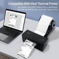 100pcs Thermal Shipping Label Paper 10x15cm Self Adhesive Sticker For Home Storage Classification Notes UPS DHL Shipping Labels.
