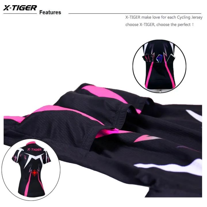 X-TIGER%20Women's%20Cycling%20Jersey%20Summer%20Breathable%20Quick-drying%20Bicycle%20Shirt%20TMB%20Mountain%20Road%20Cycling%20Clothing%20-%20Image%206