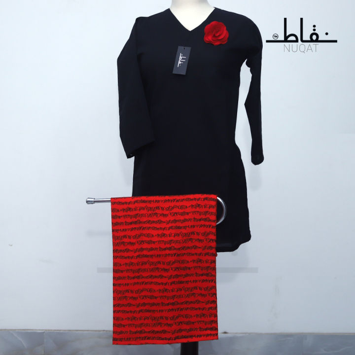 Women's Stitched 2 Piece - Shirt With Plazo -  Designers Collection By Nuqat
