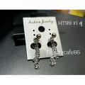 Ht99 earrings stainless steel jewelry Helix nose ring, conch, rope piercing Korean cool street style. 