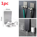 Self Adhesive Toilet Paper Holder Wall Mount No Punching Stainless Steel Tissue Towel Roll Dispenser Bathroom Kitchen Wall Hooks. 
