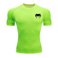 Compression T-Shirt Men Bodybuilding Sportswear Short Sleeve Quick Dry Workout Shirts Sport Tops Tee Gym Running T-shirt Men. 