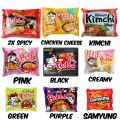 SAMYANG RAMEN NOODLES 9 DIFFERENT FLAVORS. 