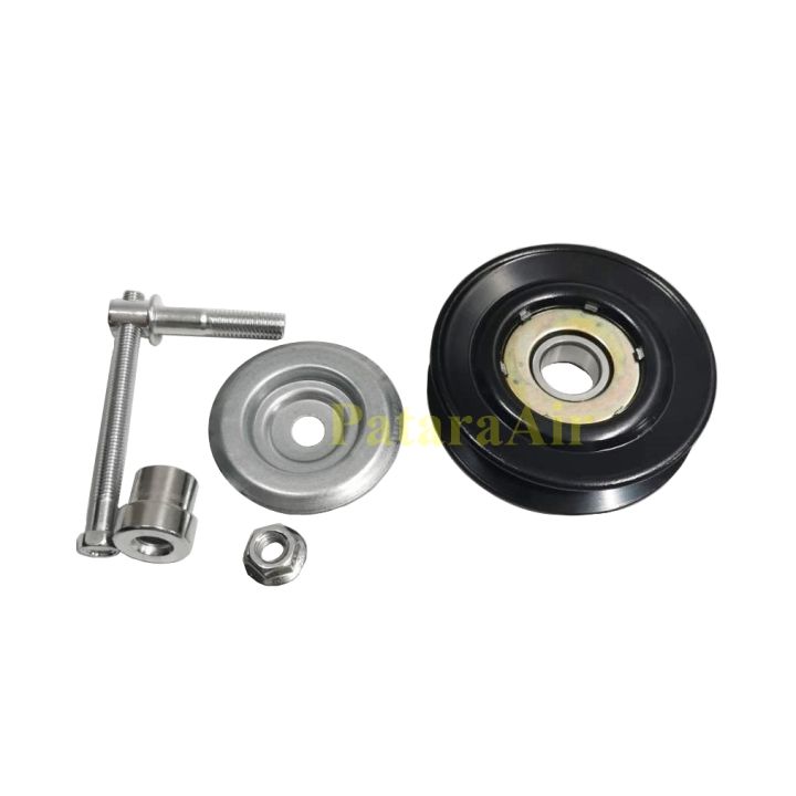 B groove pulley with AC bearing pulley pulley and belt tensioner B groove pulley 17 air belt pulley