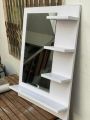 Dressing Table / Wall Mirror With Shelf. 