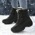 Snow Boots for Women Platform Shoes Boots Plush Keep Warm Women's Thigh High Boots Winter Ankle Boots Comfortable Walking Shoes. 