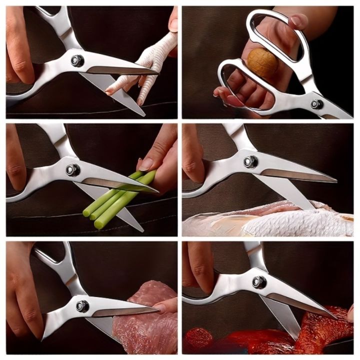 PLYS%20Long%20Blade%20Heavy-Duty%20Scissors%20Stainless%20Steal%20Sharp%20Multi%20All-Steel%20Chicken%20Bone%20Scissor%20Effortless%20Bone%20Cutting%20-%20Image%203