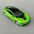 BMW i8 1:36 Scale (Size 5 inch) Diecast Model [Rare Colors] - Kinsmart. 