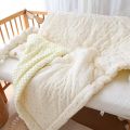 110x100cm 110X140cm Flower Print Baby Quilt Newborn Nap Quilts Soft Cotton Infant Blanket Fall Winter Swaddle Wrapped Bedding. 