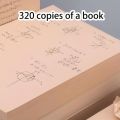 320pcs Durable Blank Paper Multipurpose Paper for Drawing Calculations Notes and Messages for Office Study Institutional Use. 