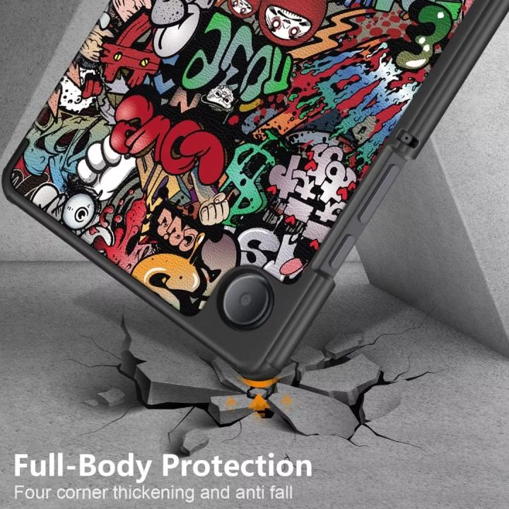 For%20%20%20Tab%20A9%202023%20Case%208.7%20inch%20Magnetic%20Tri-Folding%20PU%20Leather%20Stand%20Cover%20for%20%20Tab%20A9%20SM-X110%20X115%20Tablet%20-%20Image%207