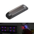 Solar Power Warning Light for Car Motorcycles LED Flashlight Indicator In-Night Caution Strobe Warning Light Running Lamp. 