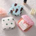 Waterproof Tampon Storage Bag Cute Sanitary Pad Pouch Portable Makeup Lipstick Key Earphone Data Cables Organizer. 