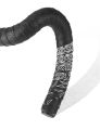 2Pcs Anti-Slip Handlebar Tape PU Road Bike Shock Absorption Handle Bar Tape With Bar End Plugs For Bicycle Racket Cycling Tools.