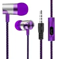 Wired In-ear Earphone In Ear Noise Cancellation Ergonomic Design Stereo Sports Music Headphones For Mobile Phone Everyday Use. 
