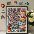 50 Piece Blaze and the Monster Machines Stickers Waterproof DIY For Phones Laptop Car Sticker Creative Home Decal. 