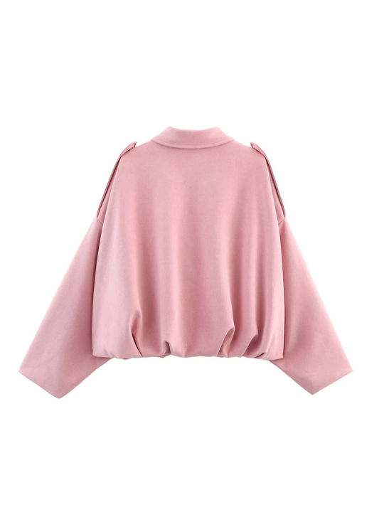 TFMLN%20Women%20Suede%20Bomber%20Jacket%20Spring%20New%20Fashion%20Long%20Sleeve%20Zipper%20Oversize%20Solid%20Bomber%20Coat%20Chic%20Lady%202025%20Streetwear%20-%20Image%203