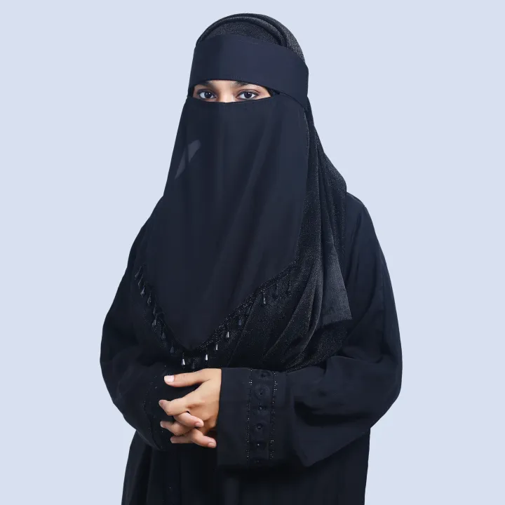 Stylish%20Single%20Layer%20Niqab%20with%20Sequins%20&%20Beads%20%7C%20Triangle%20Shaped%20%7C%20Trendy,%20Comfortable,%20Easy-to-Wear%20Design%20for%20Women%20-%20Image%204