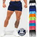 Men's Gym Workout Running Shorts with Zipper Pockets Mesh Liner Summer Sports Athletic Quick Dry Stretchy Shorts Swim Trunks. 