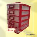 Plastic  5five-piece  cupboard Small size. 