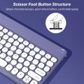 Wireless Keyboard And Mouse For Bluetooth Keyboard for iPad iPhone Tablet Laptop Spanish Portuguese Russian French.
