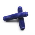 30mm Fork Motorbike Blue Rubber Boot Universal Dust Jacket Cover Dirt Bike. 