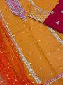 Kids Eid summer unstitched cotton lawn suit. 
