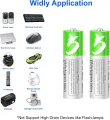 Super Rechargeable Battery 2600 mwh AA / 750 mwh AAA in 1 TYPE C USB CABLE RECHARGEABLE BATTERY 1.5V AA/AAA USB-C TYPE-C AA Battery 4 pcs/AAA BATTERY - 2 pcs. 