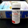 Accu Test Elite Blood Glucose Check Strip 25 pcs (No Box Only Vail). 