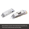 Electric Mortise Lock DC 12V Fail Safe/Fail Secure Electric Drop Bolt Lock Door Security Lock time delay Access Control. 