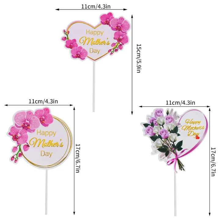 12%20Pieces%20Happy%20Mother's%20Day%20Cake%20Toppers%20Flower%20Cupcake%20Topper%20for%20Mother's%20Day%20Birthday%20Cake%20Decoration%20Party%20Supplies%20-%20Image%202