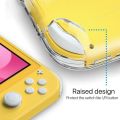 For Nintendo Switch Lite Transparent Clear Shockproof Protective Hard Case Cover. 