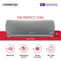 Kenwood Inverter AC 1.0 Ton KEE-1245S EcoPlus - 75% Saving + Heat & Cool + Big Indoor + Full DC - Grey. 