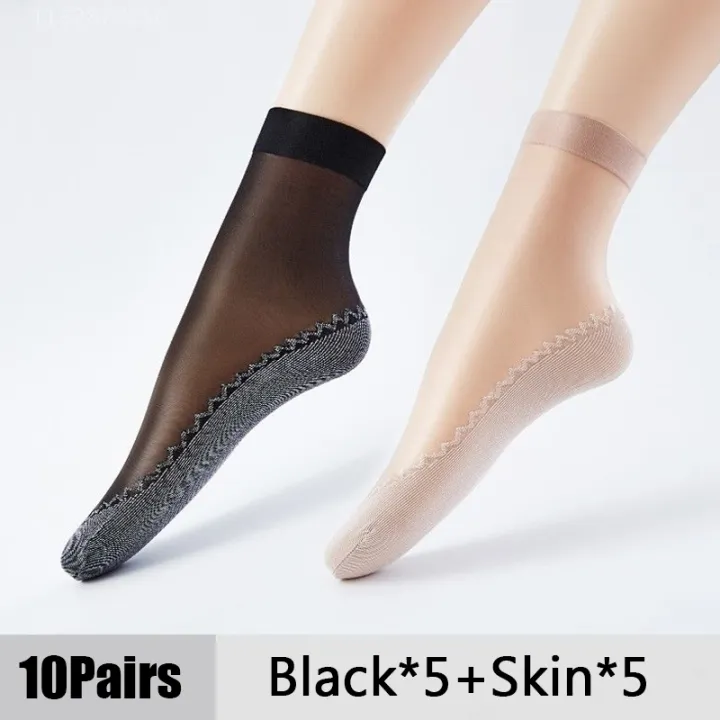10/20%20Pairs%20Short%20Socks%20Women%20Ultrathin%20Elastic%20Lace%20Transparent%20Sock%20Woman%20Summer%20Breathable%20Non-Slip%20Bottom%20Splice%20Cotton%20Sock%20-%20Image%207