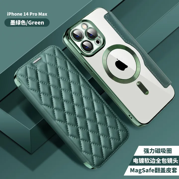 Xiaoxiangfeng%20Flip%20Card%20holder%20All-inclusive%20Phone%20Cases,For%20iPhone16%2015%2014%2013%20Pro%20Max%20Magsafe%20Wireless%20Charging%20Protective%20Case%20-%20Image%208