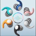 Noise Cancelling Silicon earplugs (for sleeping,swimming)for adults [1pair]. 