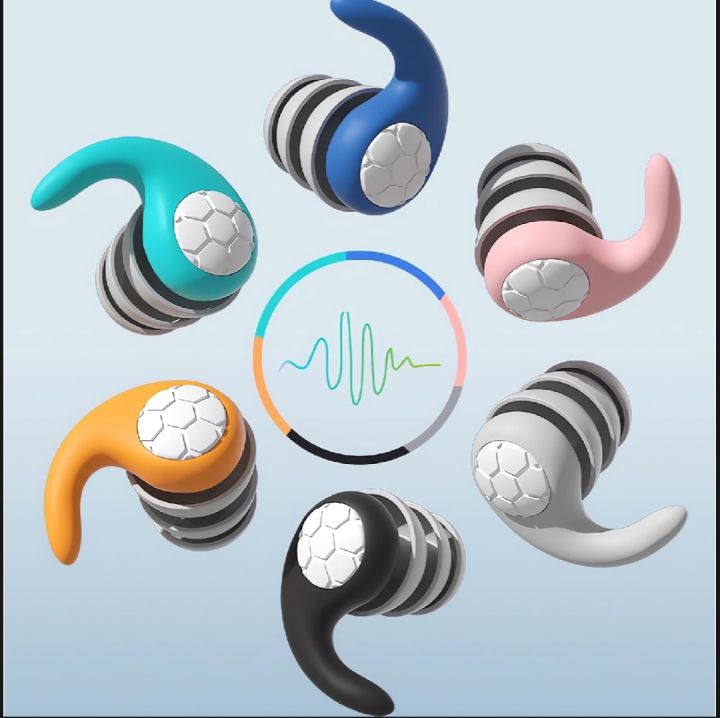 Noise Cancelling Silicon earplugs (for sleeping,swimming)for adults [1pair]