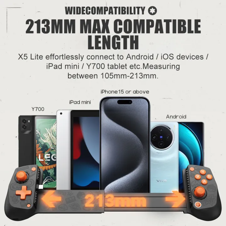 GameSir%20X5%20Lite%20Zenless%20Zone%20Zero%20Edition%20Mobile%20Gamepad%20for%20iPhone%2017%2016%2015%20Android%20iPad%20Mini%20Y700%20Tablet%20Controle%20para%20Celular%20-%20Image%203