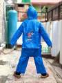 2 pcs Set Blue Raincoat for Kids. 