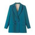 MUJER 2025 Women's Blazers New Office Casual Blazer Woman Straight Outerwears Fashion Women's Tailoring Blazers for Women Coats.