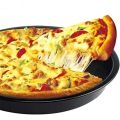8/9/10 Inch Round Pizza Pan Microwave Oven Pan Chip Tray Dish Carbon Steel Non-stick Mold Baking Tools Kitchen Accessories.