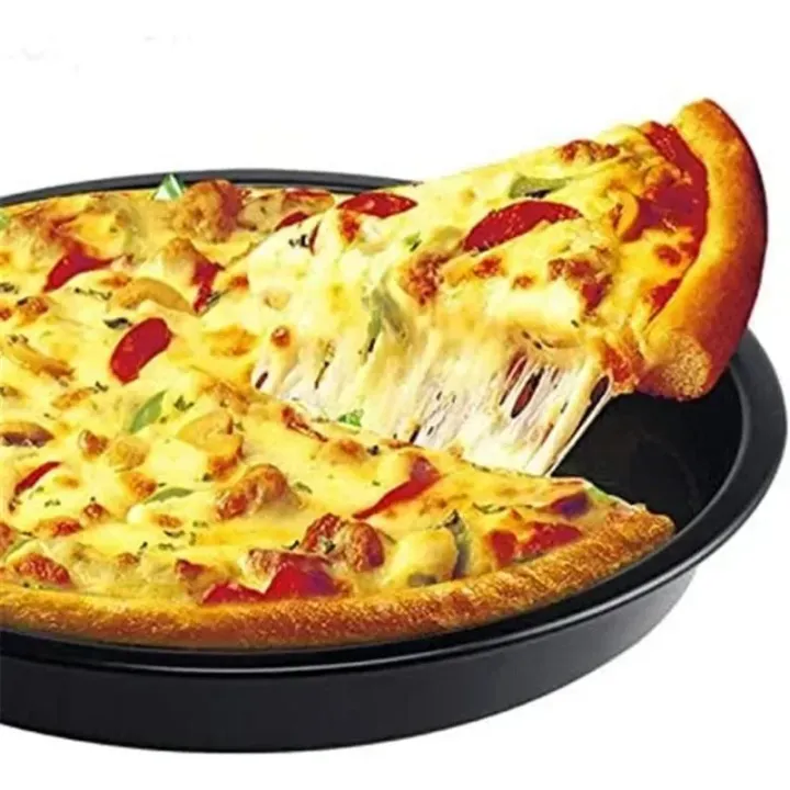 8/9/10%20Inch%20Round%20Pizza%20Pan%20Microwave%20Oven%20Pan%20Chip%20Tray%20Dish%20Carbon%20Steel%20Non-stick%20Mold%20Baking%20Tools%20Kitchen%20Accessories%20-%20Image%203