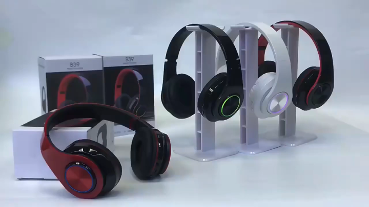 B39 Headphone Bluetooth Wireless Headset Stereo audio Headphone Gaming Foldable Bluetooth HiFi Earphone 5.0 With Microphone headset PAK FF