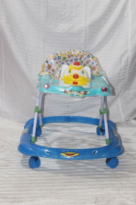 Mama love baby walker for kids cartoon style with lights and music Daraz .pk