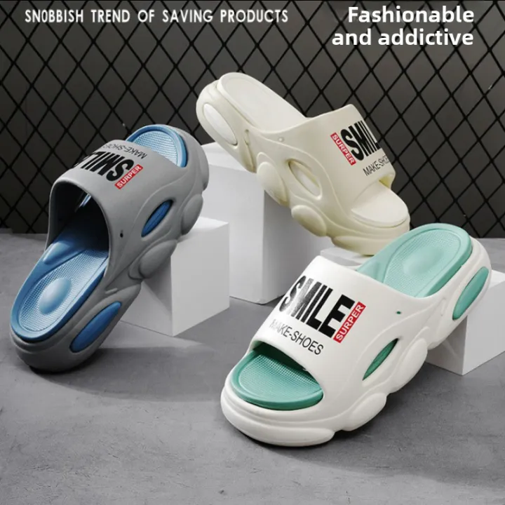 Men%20Thick%20Sole%20Summer%20Beach%20Slides%20Bathroom%20Anti%20Slip%20Slipper%20Soft%20Sandals%20Simplicity%20Ultra%20Light%20Letter%20Shoes%20Men%20Slippers%20-%20Image%202