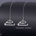 Women's Transparent Frosted Invisible Underwear Straps/ Adjustable Non-slip Seamless Bra Shoulder Strap/ Environmental. 