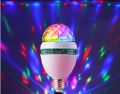 Small Magic Ball Light Bulb Rotating LED Color Crystal Magic Ball Light KTV Bar Small Magic Ball Light Bulb. 