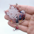 Game Honkai: Star Rail Boothill Jade Jiao qiu March 7th Yunli Cosplay Acrylic Keychain Accessories Pendant Prop Badge Xmas Gift. 