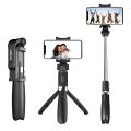 360 Rotation Bluetooth Selfie Stick With Tripod  2 in 1. 